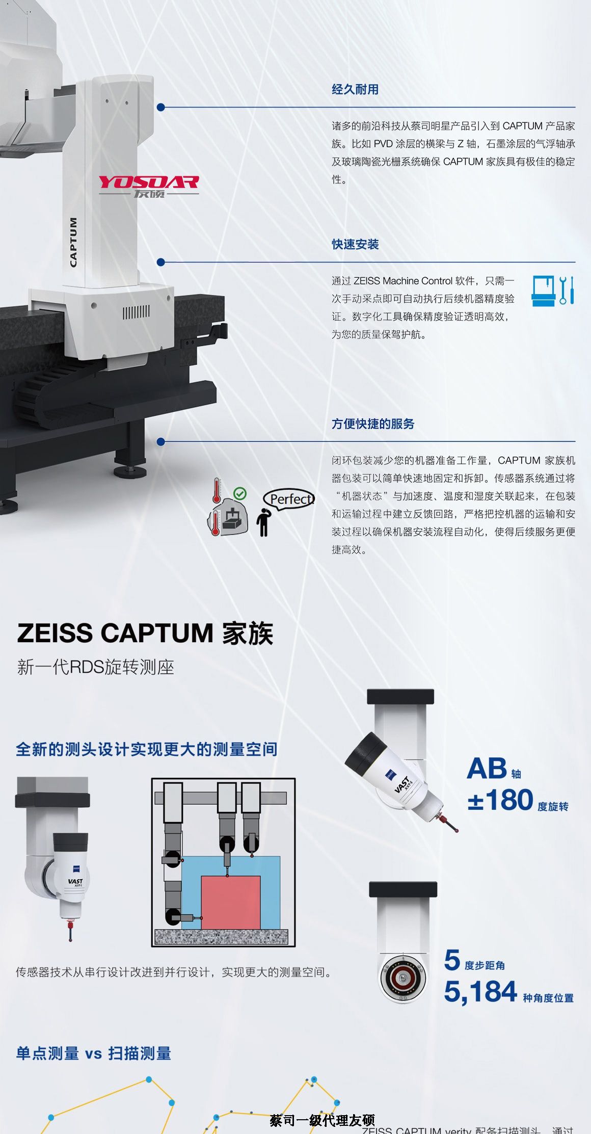 金华蔡司三坐标CAPTUM